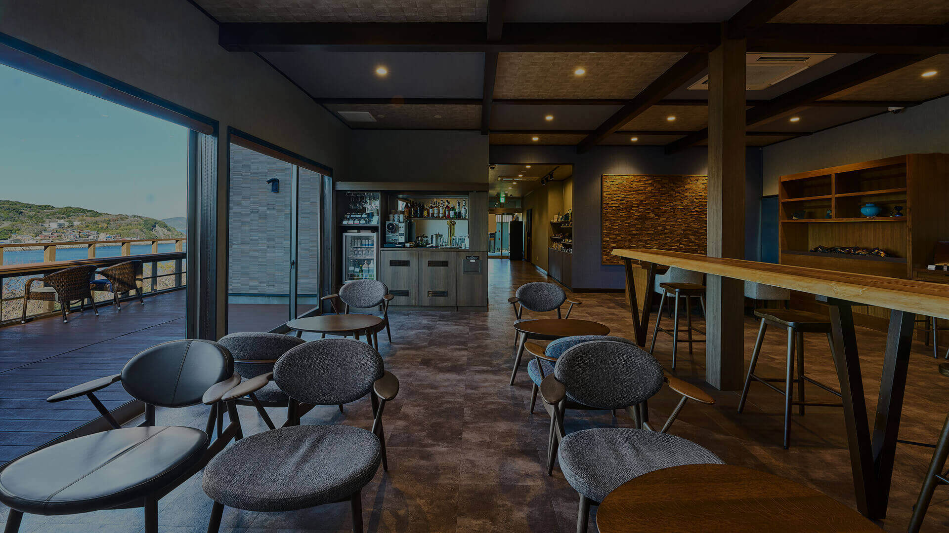 ラウンジの風景